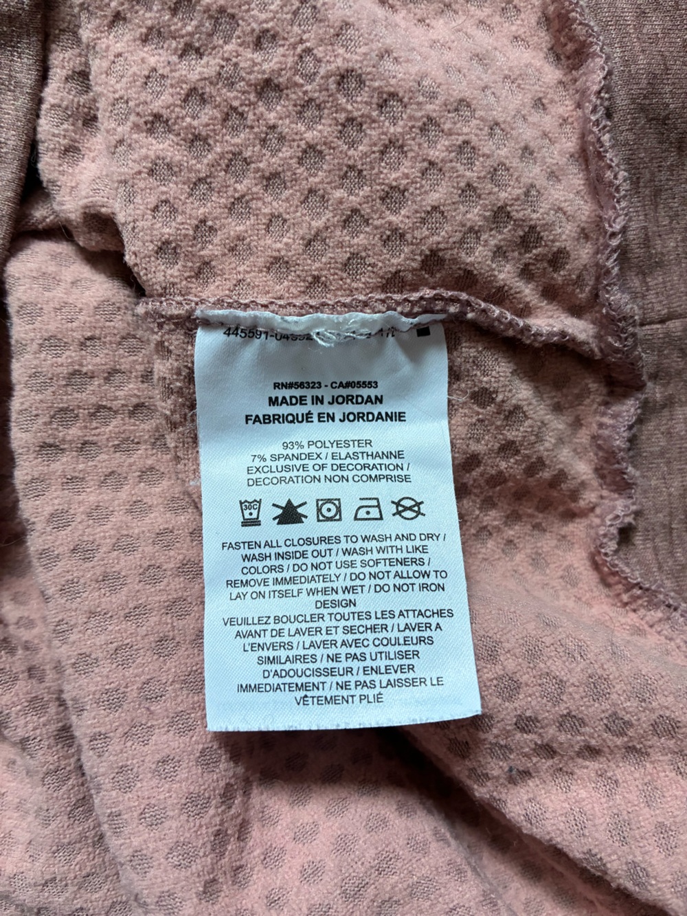 Nike Dusty Pink Crewneck Sweatshirt Dri-Fit - Picture 5 of 6